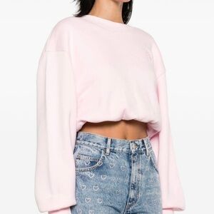 Sandro Cropped Sweatshirt